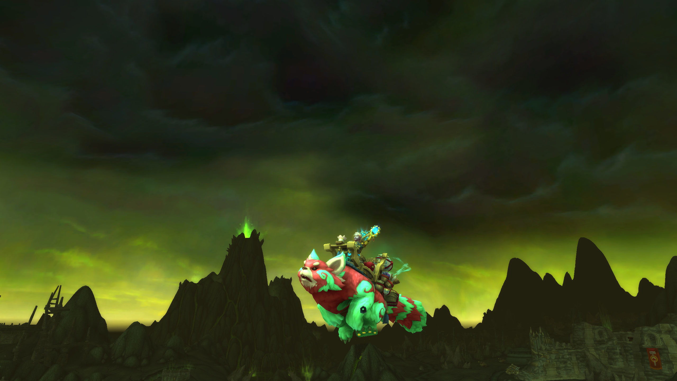 How WoW Uses Color Gradients to Guide Player Movement Through Zones